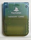 Sony PlayStation PS1 Official OEM 15 Block Memory Card - Pick your color!