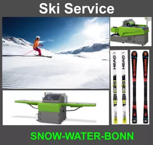 Ski Repair Bonn Coupon Bow Waxing Ski Set Salomon Blizzard Rossignol - Picture 1 of 1