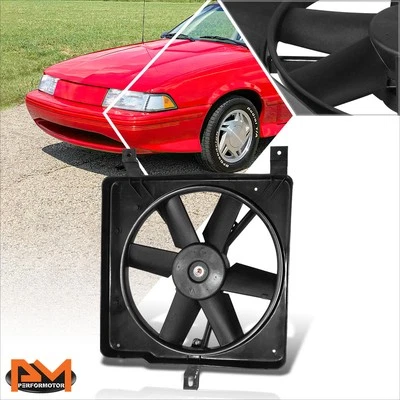 Conjunto de ventilador de refrigeración de radiador de 4 cilindros para Chevy Cavalier/Pontiac Sunbird 90-94 Foto 1 de 4