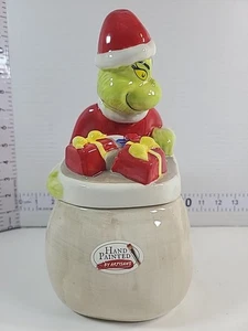 Dr. Seuss ~The Grinch Who Stole Christmas Cookie Jar~10” Zrike Brands 2024 - Picture 1 of 10