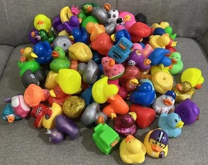 NEW! (Lot of 100) Mixed 2” Rubber Ducks Jeep Duckies - Picture 1 of 6