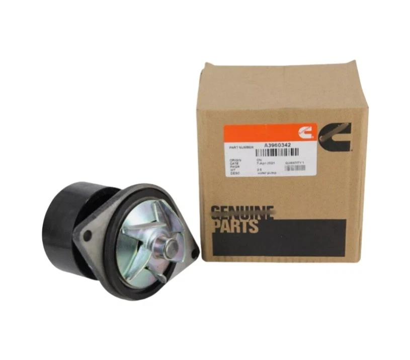 OEM Cummins Water Pump 3960342 For 1989-02 Dodge RAM 2500 3500 W350 5.9L 12V 24V - Imagem 1 de 4