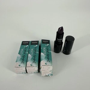 3 PACK NYX In Your Element Water Lipstick IYELS10 METALLIC VIOLET BLACK NOS - Picture 1 of 6