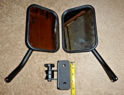 Par de espejos retrovisores laterales de reubicación para Jeep Wrangler 1997-2018 Rugged Ridge Foto 1 de 4