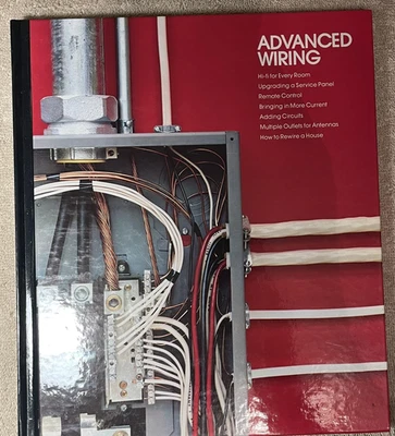 Vintage Advanced Wiring Time-Life Home Repair Electrical DIY Guide Hardcover - Image 1 of 4