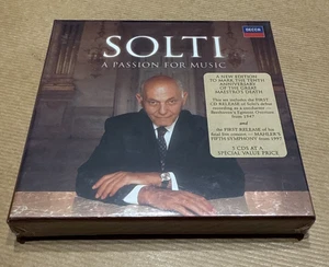 Solti - A Passion for Music by Sir Georg Solti (CD, 2007) - Picture 1 of 6