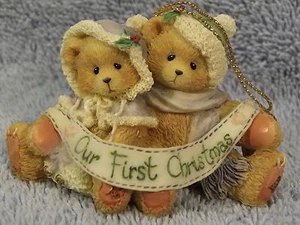 Our First Christmas Together Ornament #141259 Cherished Teddies MIB - Picture 1 of 4