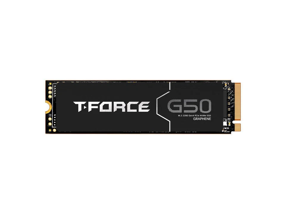 TEAMGROUP T-FORCE G50 512GB M.2 NVMe Internal Gaming SSD (TM8FFE512G0C129)