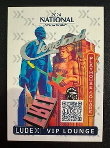 2024 National Sports Collectors Convention Cleveland NSCC Promo Card Ludex VIP - Picture 1 of 2