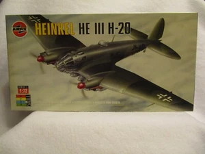 Airfix Heinkel HE III H-20 Sealed Model Kit 1/72 05021 - Picture 1 of 6