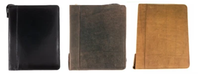 Estuche para bolígrafos de cuero con cremallera Girologio, 24 bolígrafos, fuente de sujeción, rollerball y más Foto 1 de 2