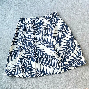 Kate Spade A-Linien Rock in weiß und marine Laub trendy Sommer/Frühling - B - Bild 1 von 4