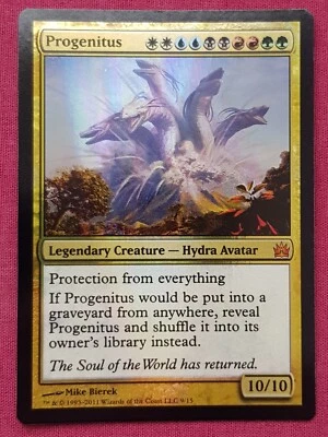 Magic The Gathering FROM THE VAULT LEGENDS FOIL PROGENITUS FTV card MTG - Image 1 of 2