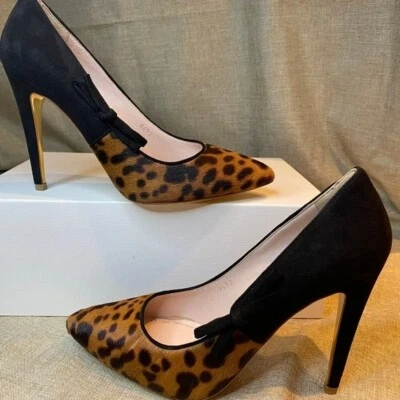 BOMBAS DE GAMUZA CON ESTAMPADO DE GUEPARDO MIU MIU (TALLA. 37,5 / 7,5) Foto 1 de 4