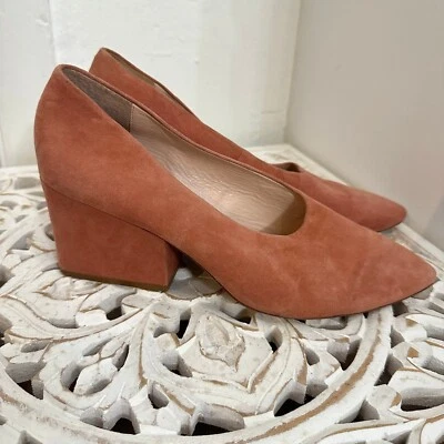 Loeffler Randall gamuza bloque tacones 7 Foto 1 de 4