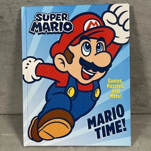 Super Mario Time! Games & Puzzles and More HARDCOVER 2018 - Bild 1 von 2