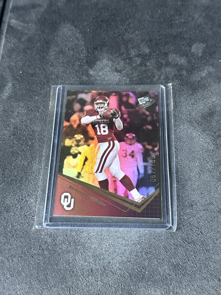 Jermaine Gresham 2010 Press Pass Reflectors Gold 067/100 - Image 1 of 2