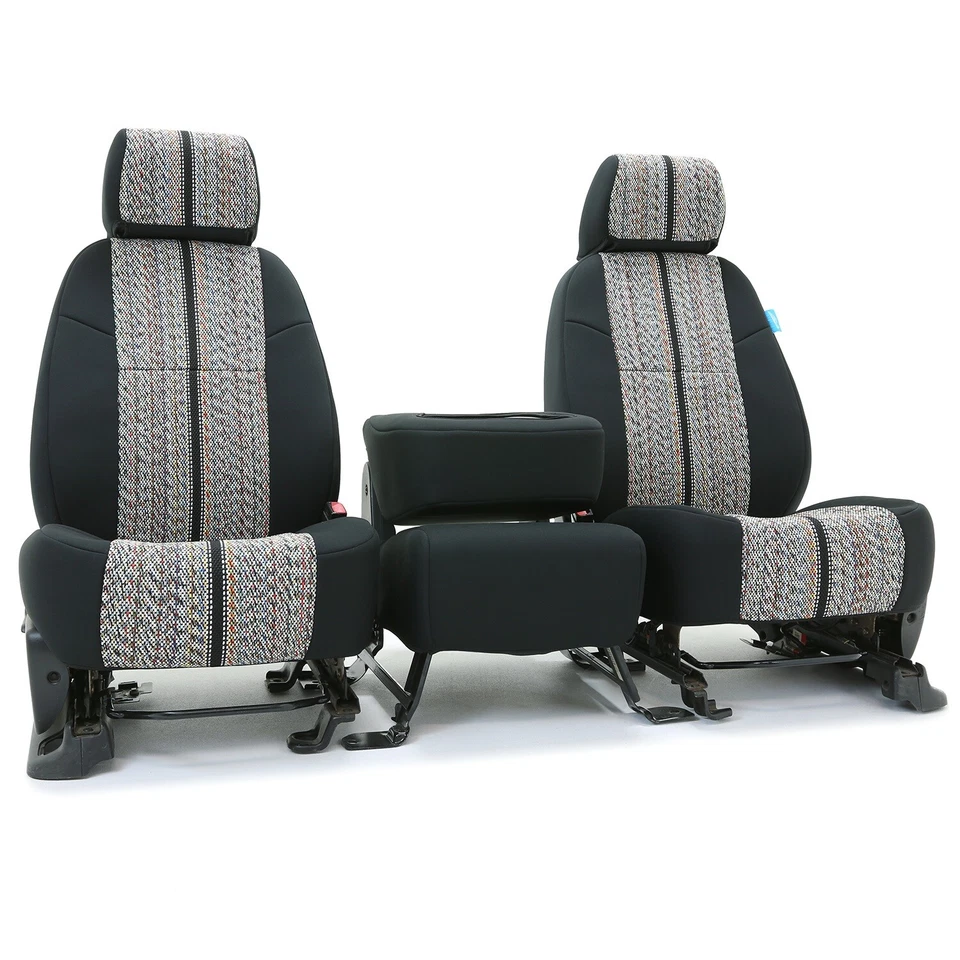 COVERKING SADDLEBLANKET CUSTOM FIT FRONT SEAT COVERS FOR FORD F150 - Image 1 of 4