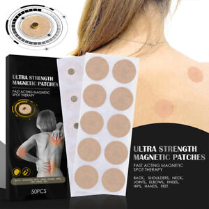 Pain Relief Ultra Strength Plaster Magnetic Acupressure Patches Neck Body