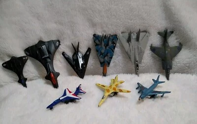 Diecast Airplanes Lot Of 9 Corgi Mixed 1:64 - Image 1 of 4