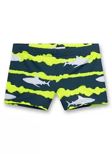 SANETTA Badeshorts / Badehose HAI,dunkelblau-gelb gr. 98 - Picture 1 of 1