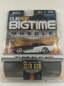 Bigtime Muscle ‘67 Shelby GT-500 Dub City 039 Jada Toys 1/64 NIP Wave 04 Purple - Picture 1 of 3