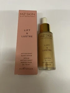 MZ SKIN - LIFT + LUSTRE GLOW FACIAL SERUM 30ML - NEW + BOXED