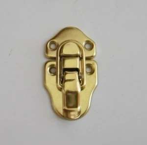 Gibson - Fender + others case latches, brass, small one, w / rivets, draw latch - Picture 1 of 1
