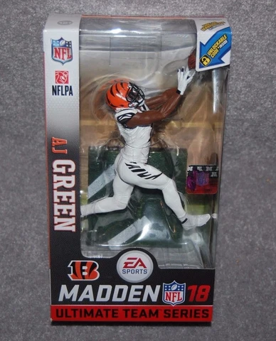 CINCINNATI BENGALS A.J. GREEN #18 NFL MADDEN 18 SERIES 1 ACTION FIGURE Cover