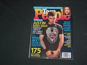 2002 DEC / 2003 JAN TEEN PEOPLE MAGAZINE-TIMBERLAKE & AVRIL LEVINE COVERS-B 4144 - Picture 1 of 2