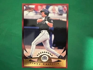 1998 Pacific Nestle #9 Vinny Castilla Colorado Rockies - Picture 1 of 1