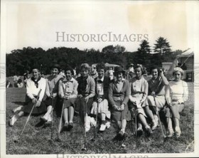 1938 Press Photo US Women's Golf Championship in NJ Peggy Graham - nes41448