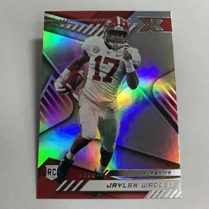 Panini Chronicles 2021 Jaylen Waddle XR novato #185 Dolphins - Imagen 1 de 2