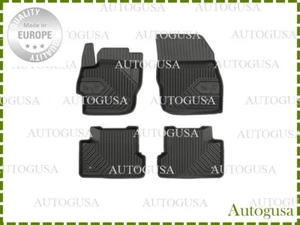 NUEVO LHD JUEGO COMPLETO ALFOMBRILLAS GOMA NEGRAS FORROS COCHE PARA MAZDA 3 2008-2013 BL - Imagen 1 de 4