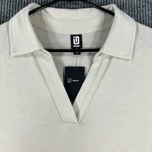 Ideology Shirt Womens Size 2XL XXL Beige Short Sleeve V Neck New with Tags NWT - Picture 1 of 16