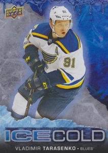 VLADIMIR TARASENKO 2017-18 17-18 UPPER DECK OVERTIME ICE COLD #IC-18 BLUES - Picture 1 of 1