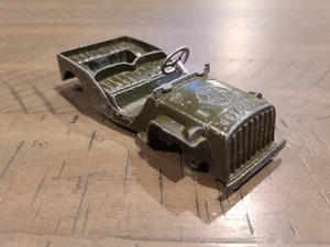TootsieToy Military RC 180 Military Jeep 2 1/2" Vintage Green Diecast Vehicle - Picture 1 of 15