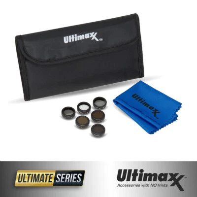 Kit de filtro de lente de 8 piezas MÁS tela y estuche para cuadricóptero DJI Mavic Air Drone Foto 1 de 4