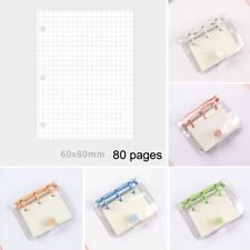 Mini 3 Ring Binder Diary Hand Book Stationery Notebook And Journal Scrapbooking