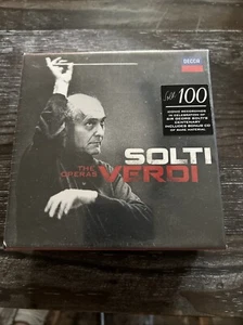 Solti Conducts the Verdi Operas 16 CD Box Set (Giuseppe 1813-1901) With CD-Rom - Picture 1 of 3