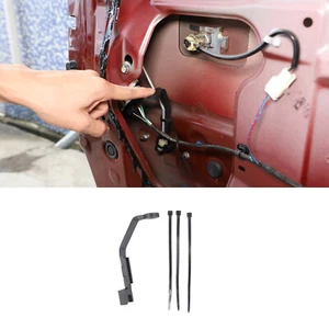 Soporte de interruptor de emergencia para puerta trasera de aleación negra para Toyota FJ Cruiser 2007-21 - Imagen 1 de 14
