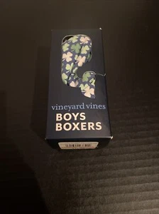 NEW Boys Small (8-10) Vineyard Vines Clover Pattern Boxers ~ Green White Blue - Picture 1 of 6