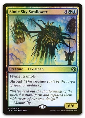 Simic Sky Swallower #208 (Foil) (NM) Iconic Masters IMA Magic MTG - Image 1 of 2