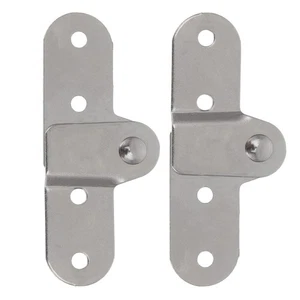 Repuesto de bisagra de escalera plegable de alta resistencia para 2 piezas de escalón de ático - Imagen 1 de 12