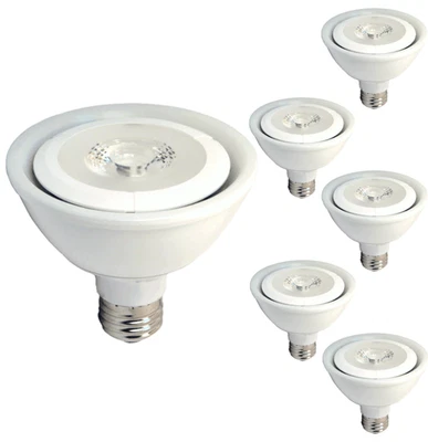 Diodesy PAR30 LED Short Neck 15W E26 5000K 120V Dimmable ULStandard White 6Pk - Image 1 of 2