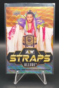 AEW Upper Deck Allure 2024 Hikaru Shida Straps Orange Slice #S-11 - Bild 1 von 2
