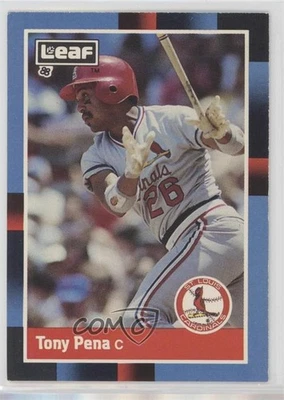 1988 Leaf Canadian Tony Pena #95 - Image 1 of 2