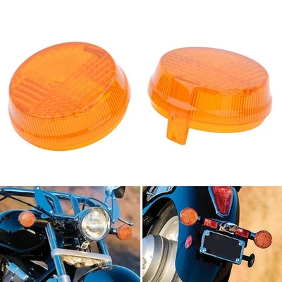 2PCS Turn Signal Light Lens Cover For Honda ACE 750 VT750C VT750CD Fury VT1300CX Foto 1 de 4