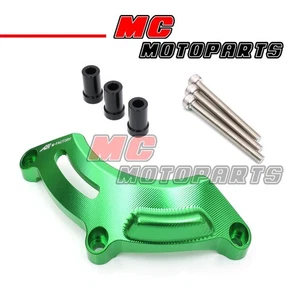 Green CNC Engine Cover Frame Slider Guard Set For Kawasaki Z1000 14-19 18 17 16 - Picture 1 of 5