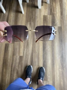 Men’s Cartier sunglasses Tint Is Grayish - Picture 1 of 8